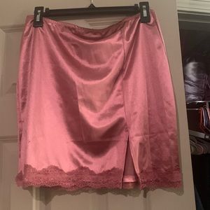 Cute satin skirt set from Fashion Nova ONLY WORE ONCE for my birthday!